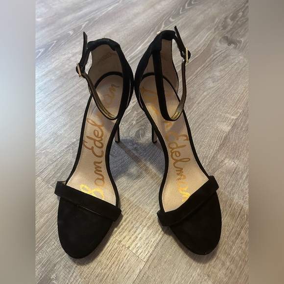 Sam Edelman open toe strap heel - Picture 1 of 15